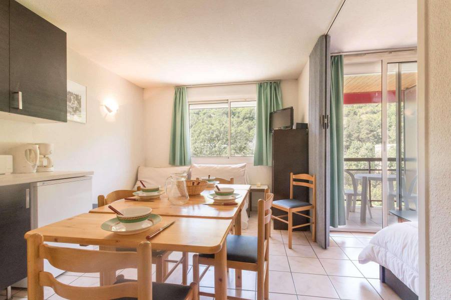 Vakantie in de bergen Studio bergnis 6 personen (304) - Le Relais de la Guisane II - Serre Chevalier - Woonkamer