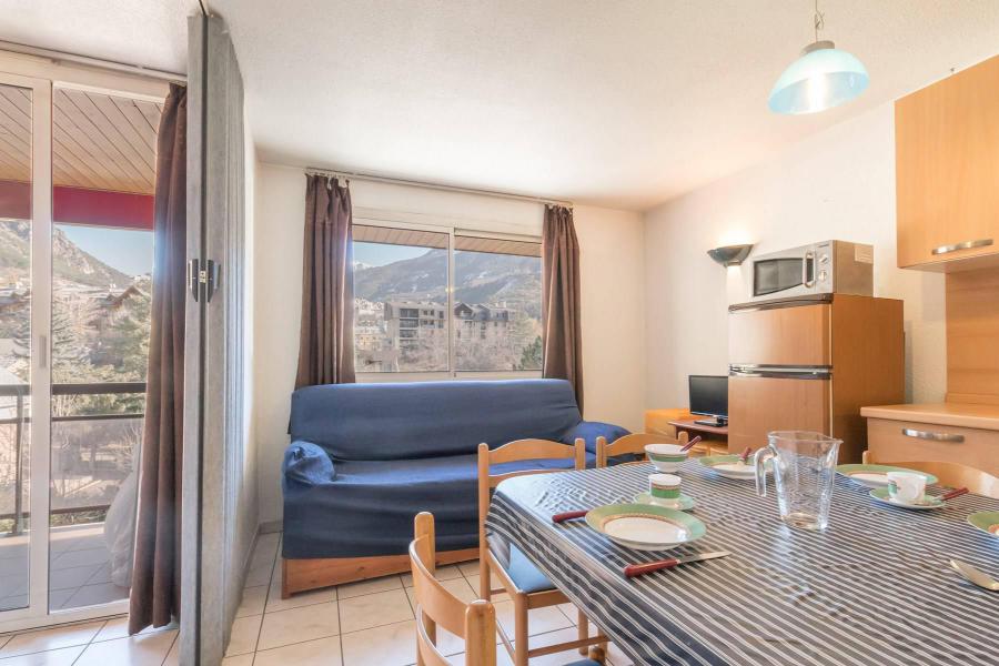 Urlaub in den Bergen Studio Schlafnische 5 Personen (306) - Le Relais de la Guisane II - Serre Chevalier - Wohnzimmer