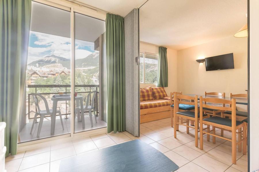 Urlaub in den Bergen Studio Schlafnische 6 Personen (510) - Le Relais de la Guisane II - Serre Chevalier - Wohnzimmer