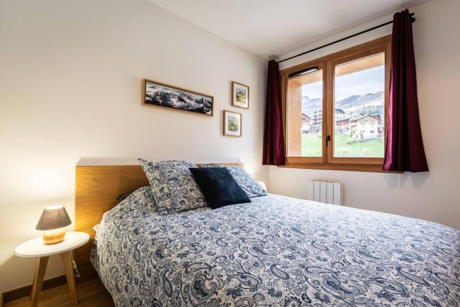 Urlaub in den Bergen 2-Zimmer-Holzhütte für 4 Personen (G471) - Le Roc - Valmorel - Schlafzimmer