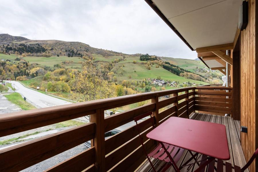 Vakantie in de bergen Appartement 2 kabine kamers 4 personen (G471) - Le Roc - Valmorel - Balkon