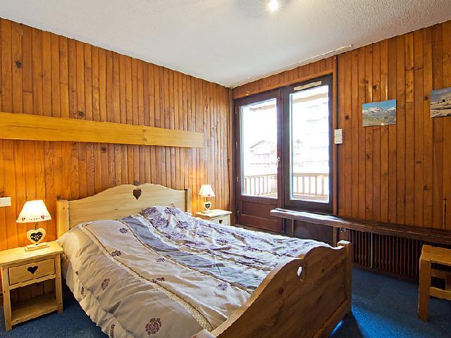 Holiday in mountain resort 3 room apartment 7 people (1) - Le Roc de Peclet - Val Thorens - Double bed