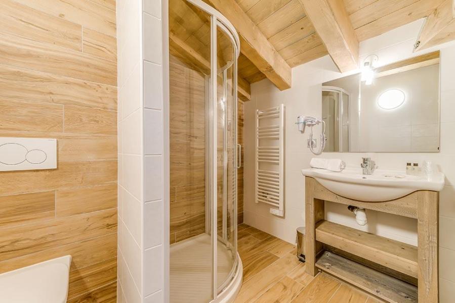 Vacaciones en montaña Apartamento dúplex 3 piezas 6 personas (407) - Le Roc Noir - La Rosière - Cuarto de ducha