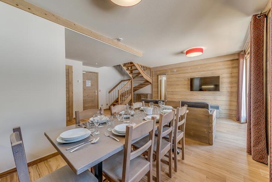 Urlaub in den Bergen Duplex Wohnung 3 Zimmer Kabine 8 Personnen (402) - Le Roc Noir - La Rosière - Wohnzimmer