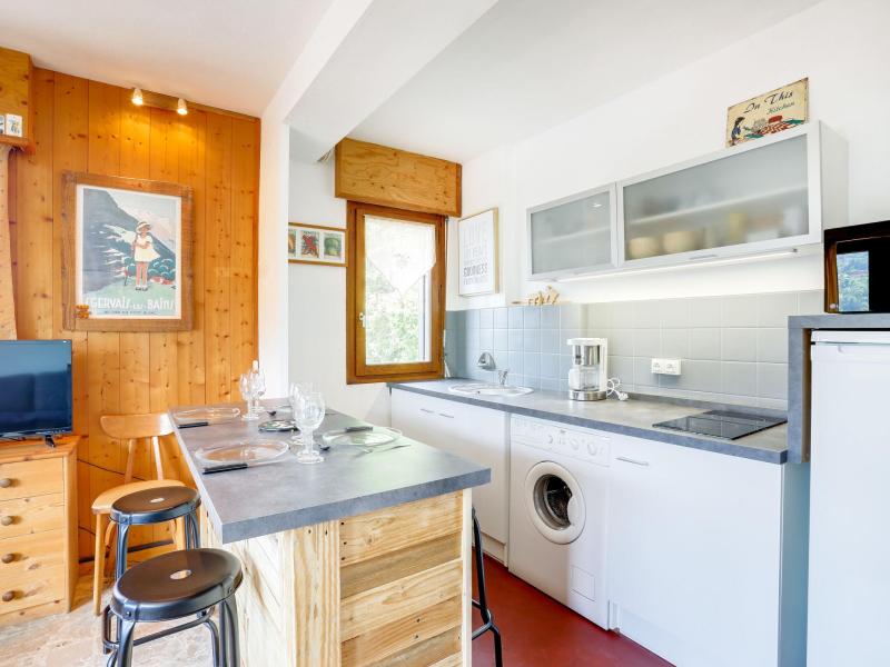 Vakantie in de bergen Appartement 3 kamers 4 personen (1) - Le Sarto - Saint Gervais - Woonkamer