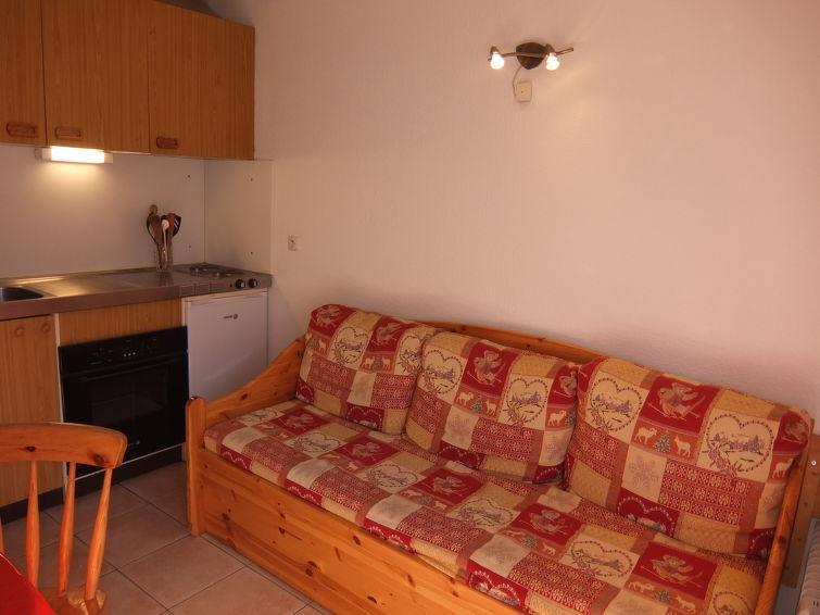 Holiday in mountain resort 1 room apartment 3 people (1) - Le Sarvan - Les Menuires - Living room