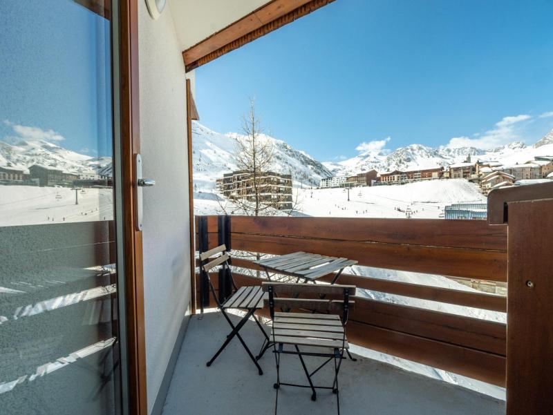 Holiday in mountain resort 2 room apartment cabin 6 people (26) - LE SAVOY - Tignes - Terrace