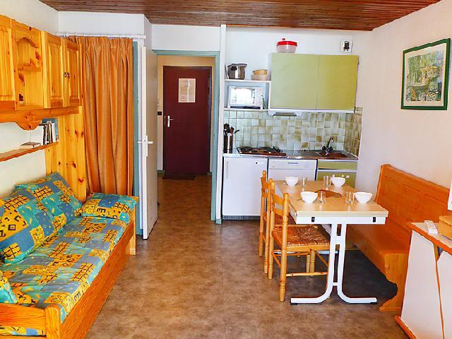Urlaub in den Bergen 1-Zimmer-Appartment für 4 Personen (1) - Le Schuss - Val Thorens - Wohnzimmer