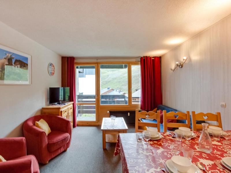 Vakantie in de bergen Appartement 2 kamers 6 personen (6) - Le Schuss - Tignes - Woonkamer