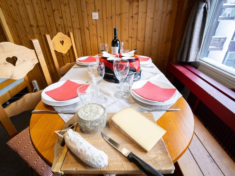 Vakantie in de bergen Appartement 1 kamers 4 personen (2) - Le Sefcotel - Tignes - Woonkamer