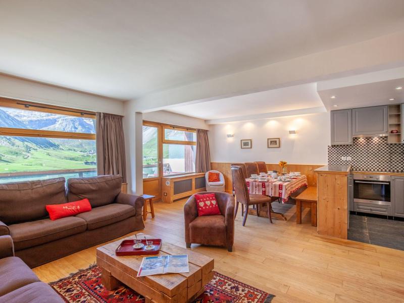 Urlaub in den Bergen 5-Zimmer-Appartment für 10 Personen (5) - Le Shamrock - Tignes - Wohnzimmer