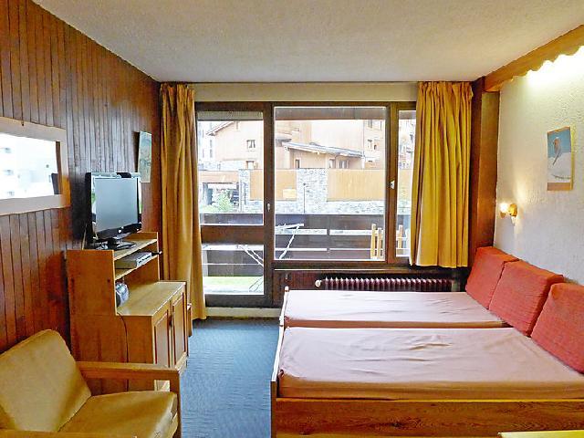 Holiday in mountain resort 1 room apartment 4 people (3) - Le Slalom - Tignes - Living room