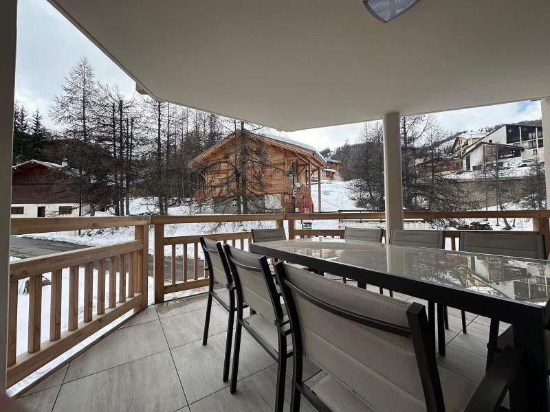 Vacances en montagne Appartement 4 pièces 8 personnes (103) - Le Solea - Vars - Balcon