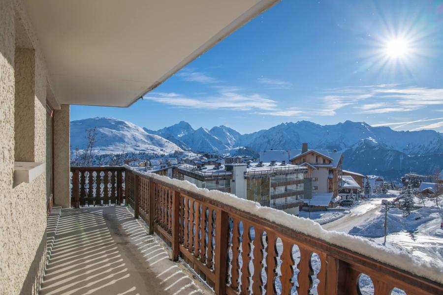 Urlaub in den Bergen 4 Zimmer Appartement für 4-6 Personen (SPLENDIDG3) - Le Splendid - Alpe d'Huez - Balkon