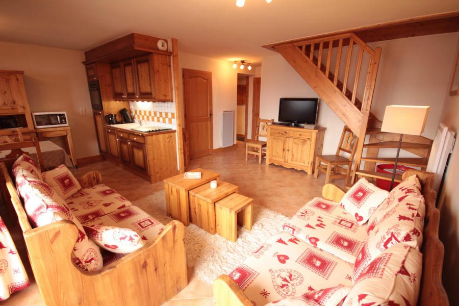 Urlaub in den Bergen Wohnung 5 Mezzanine Zimmer 10 Leute (15) - Les Alpages de Bisanne G - Les Saisies - Wohnzimmer