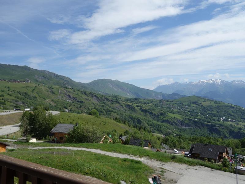 Vakantie in de bergen Appartement 2 kamers 4 personen (7) - Les Alpages du Corbier - Le Corbier - Terras