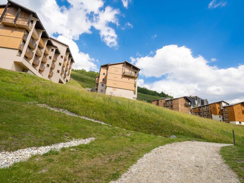 Vakantie in de bergen Les Asters - Les Menuires - Buiten zomer