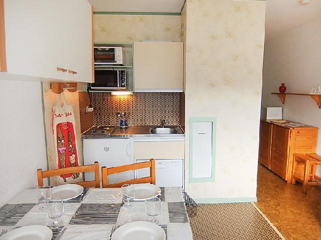 Vacaciones en montaña Apartamento 1 piezas para 4 personas (26) - Les Asters - Les Menuires - Kitchenette