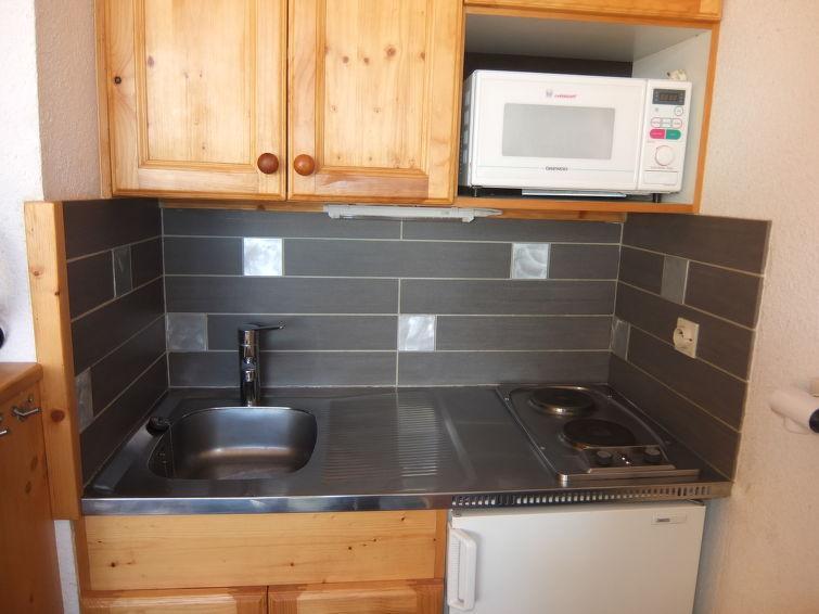 Vacaciones en montaña Apartamento 2 piezas para 6 personas (1) - Les Asters - Les Menuires - Kitchenette