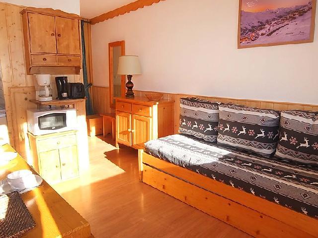 Vacanze in montagna Appartamento 2 stanze per 6 persone (27) - Les Asters - Les Menuires - Soggiorno