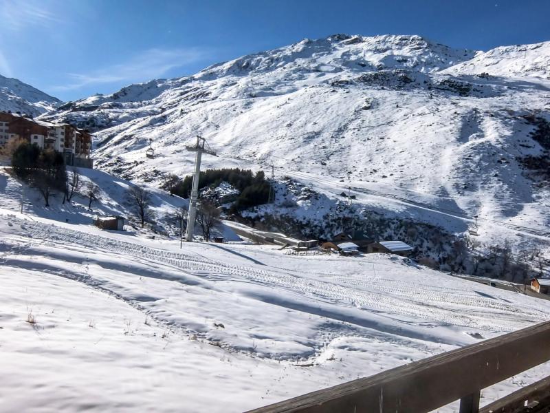 Vakantie in de bergen Appartement 1 kamers 4 personen (15) - Les Asters - Les Menuires - Balkon