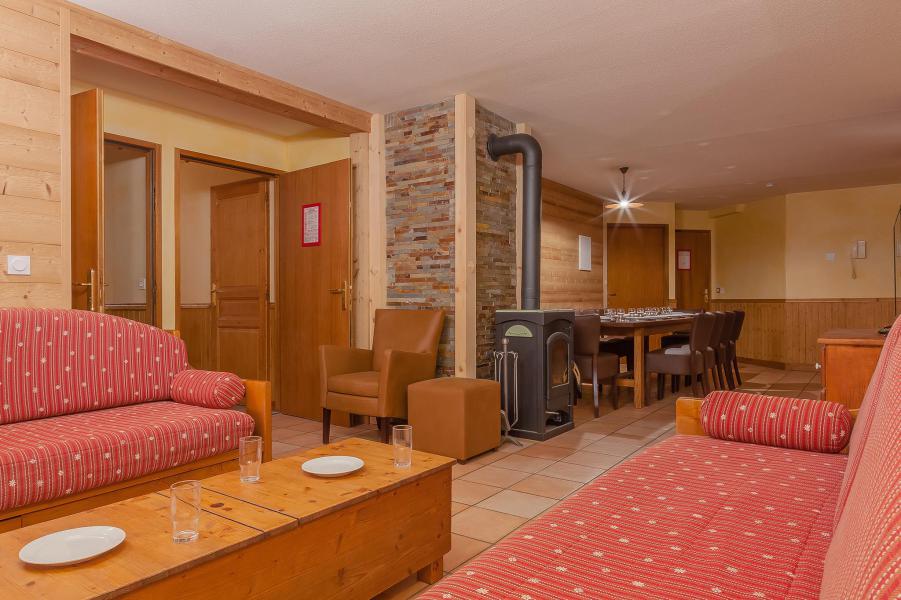 Urlaub in den Bergen 5 Zimmer Appartement für 8-10 Personen - Les Balcons de Belle Plagne - La Plagne - Einfache Klappschlafcouch
