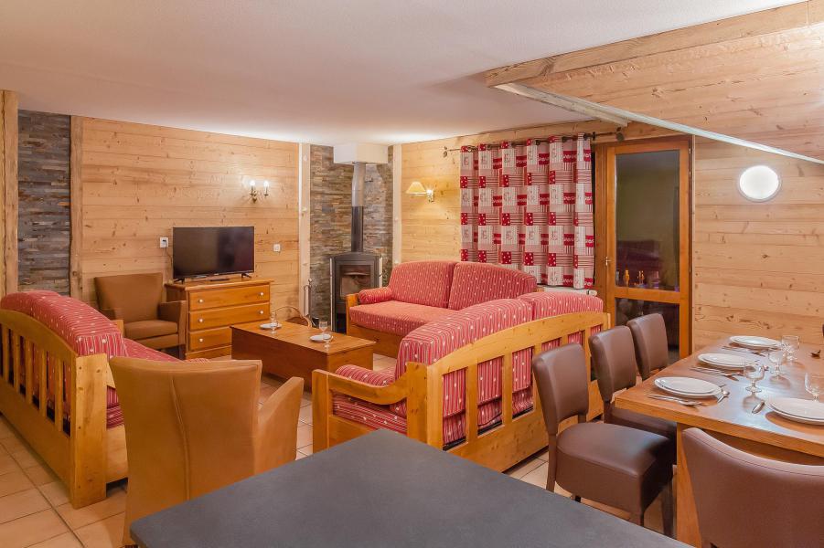 Urlaub in den Bergen 7 Zimmer Appartement für 12-14 Personen - Les Balcons de Belle Plagne - La Plagne - Kleines Wohnzimmer