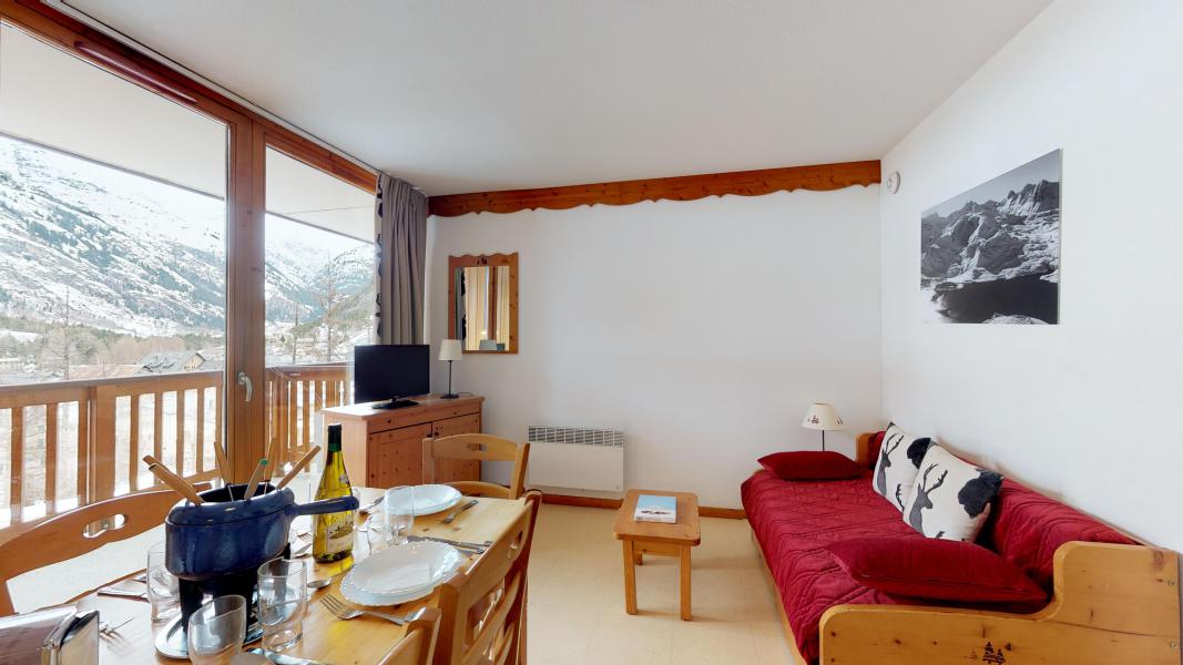 Holiday in mountain resort 2 room apartment sleeping corner 6 people (2P6CM+) - Les Balcons de la Vanoise - Termignon-la-Vanoise - Living room