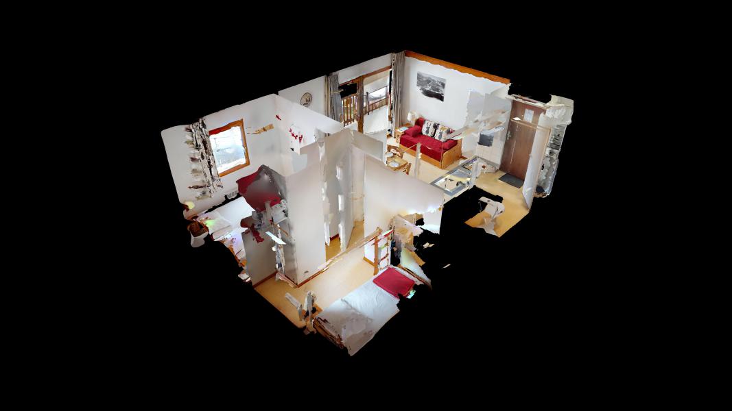 Wakacje w górach Apartament 2 pokojowy kabina 6 osób (2P6CC+) - Les Balcons de la Vanoise - Termignon-la-Vanoise - Plan