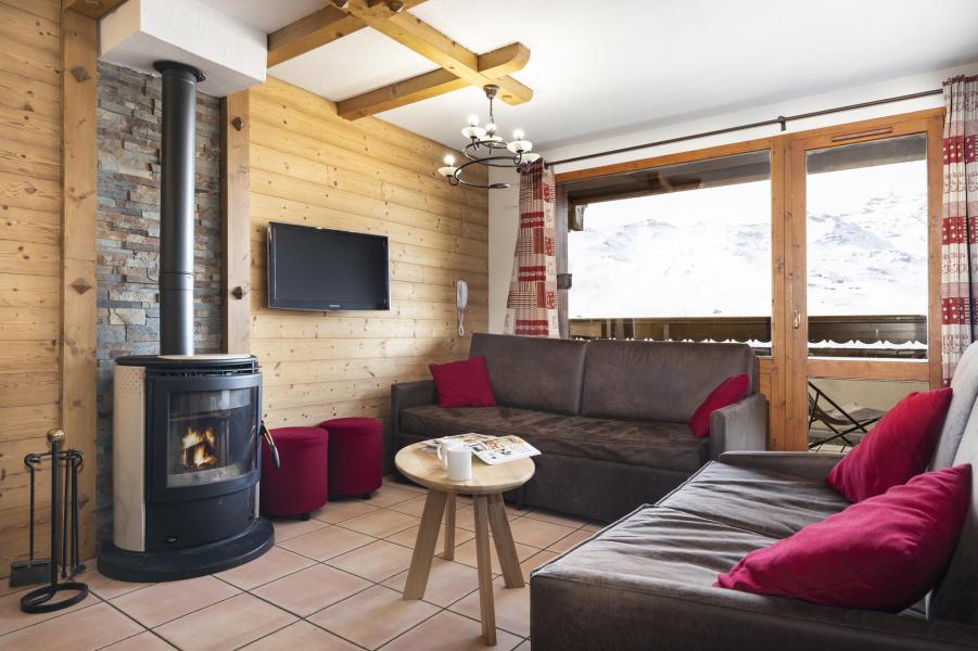 Holiday in mountain resort Les Balcons de Val Thorens - Val Thorens - Living room