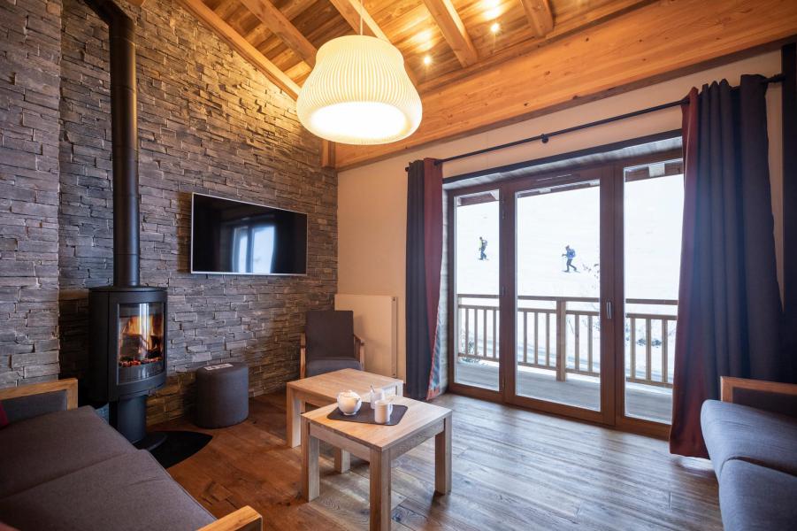 Vakantie in de bergen Appartement 5 kamers 8-10 personen - Les Balcons Platinium Val Cenis - Val Cenis - Salontafel