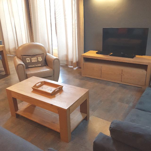 Holiday in mountain resort 3 room apartment 6 people (8) - Les Chalets d'Adrien - Valloire - Living room