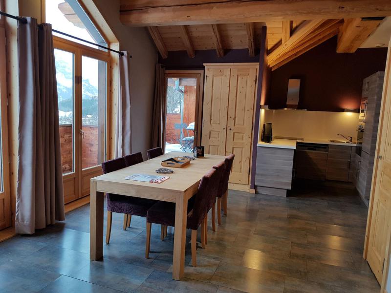 Каникулы в горах Апартаменты 3 комнат 6 чел. (9) - Les Chalets d'Adrien - Valloire - Салон