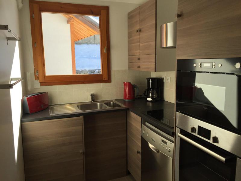 Urlaub in den Bergen 4 Zimmer Maisonettewohnung für 8 Personen (5) - Les Chalets d'Adrien - Valloire - Kochnische