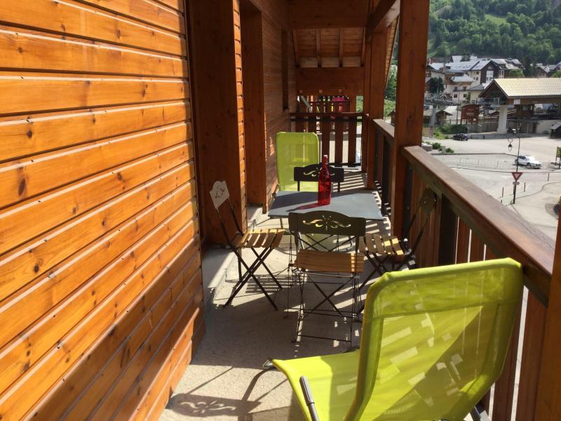 Urlaub in den Bergen 4 Zimmer Maisonettewohnung für 8 Personen (5) - Les Chalets d'Adrien - Valloire - Terrasse