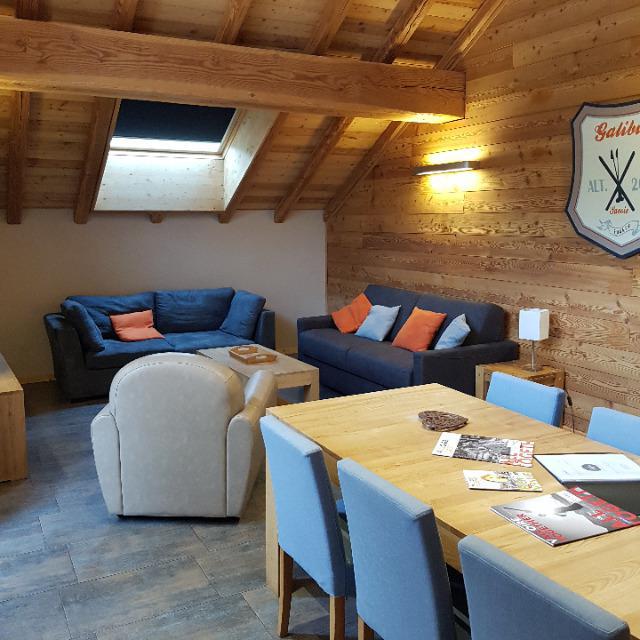 Vacaciones en montaña Apartamento 3 piezas para 6 personas (8) - Les Chalets d'Adrien - Valloire - Estancia