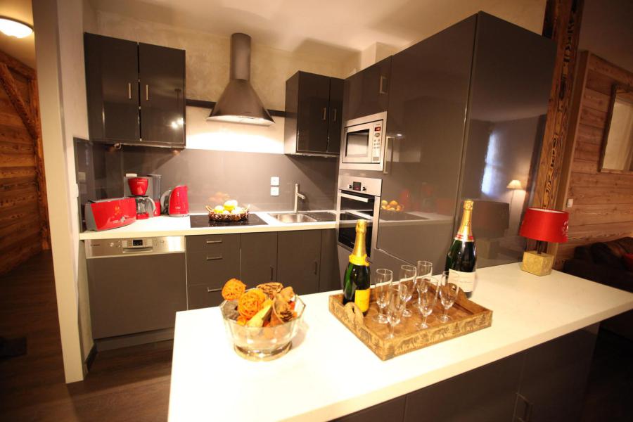 Vacaciones en montaña Apartamento 4 piezas para 8 personas (3) - Les Chalets d'Adrien - Valloire - Kitchenette