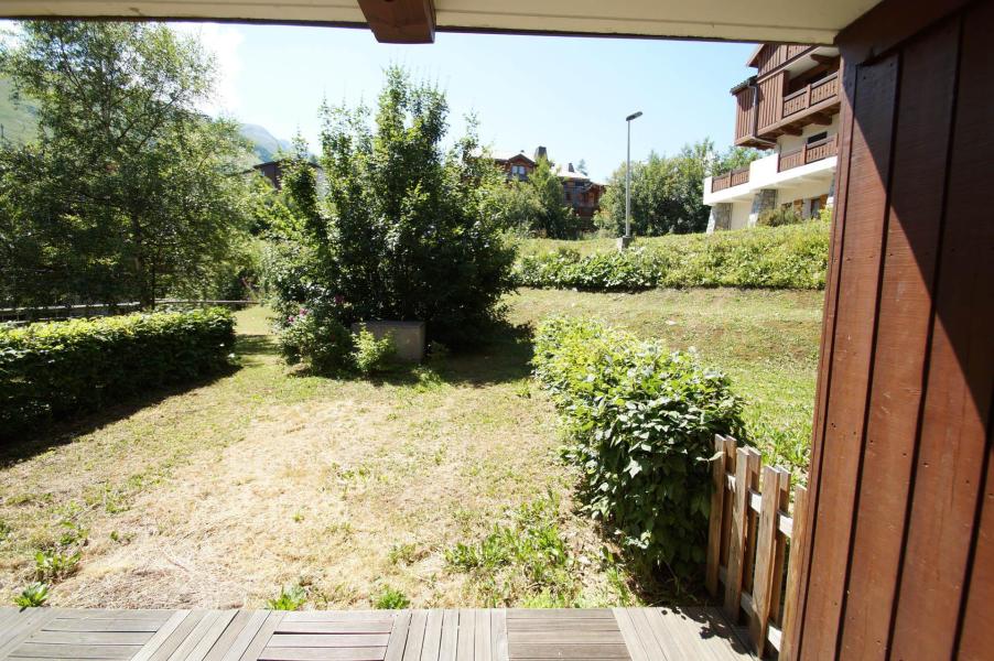 Vakantie in de bergen Appartement 2 kamers bergnis 6 personen (B005) - Les Chalets d'Or - Les 2 Alpes - Terras