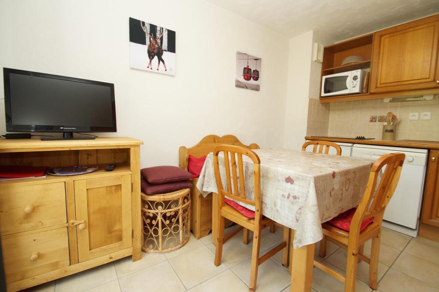 Vakantie in de bergen Appartement 2 kamers bergnis 6 personen (B005) - Les Chalets d'Or - Les 2 Alpes - Woonkamer