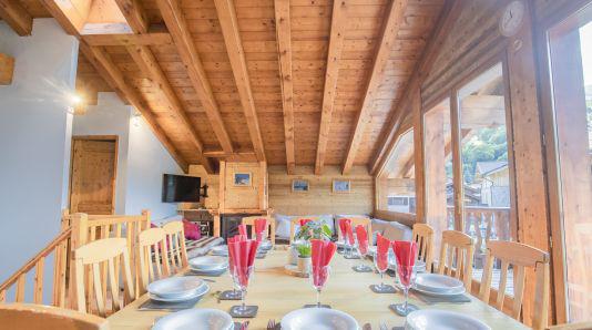 Vacances en montagne Chalet duplex 7 pièces 12 personnes (Irène) - Les Chalets de Bettaix - Les Menuires - Séjour