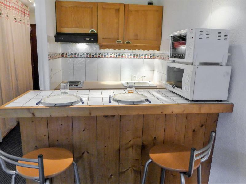 Vakantie in de bergen Appartement 1 kamers 2 personen (15) - Les Chalets de Champraz - Chamonix - Woonkamer