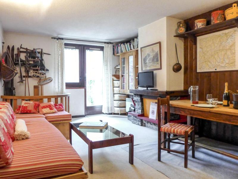 Vakantie in de bergen Appartement 4 kamers 8 personen (7) - Les Chalets de Champraz - Chamonix - Woonkamer