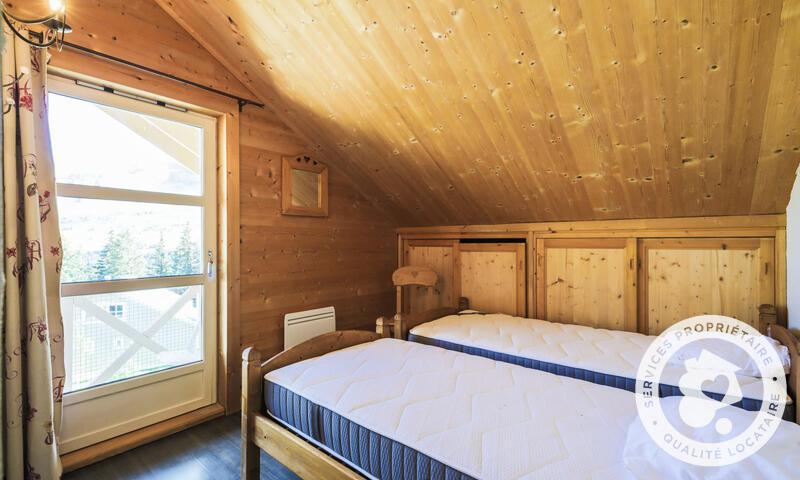 Ski verhuur Chalet 7 kamers 12 personen (Prestige 180m²) - Les Chalets de Flaine Hameau - Maeva Home - Flaine - Zolderkamer