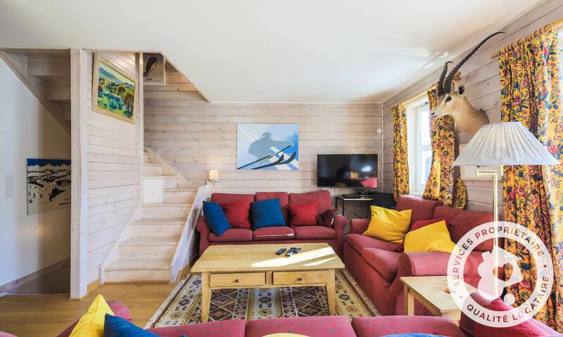 Holiday in mountain resort 7 room chalet 12 people (Sélection 145m²) - Les Chalets de Flaine Hameau - Maeva Home - Flaine - Living room