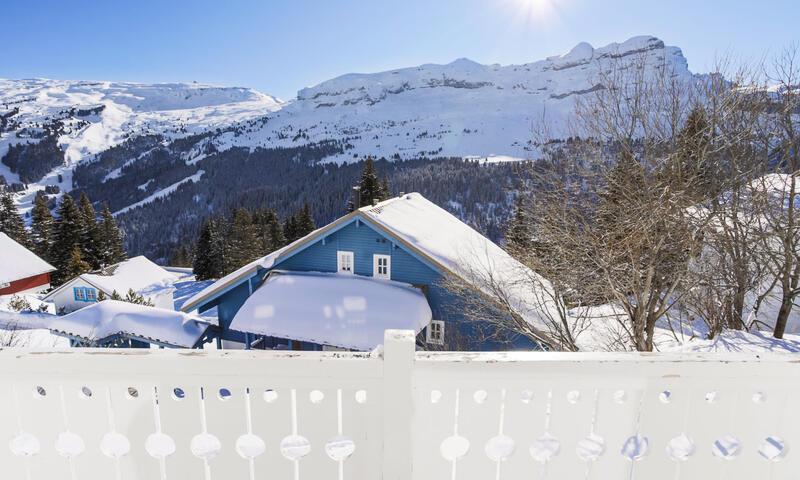 Wynajem na narty Domek górski 7 pokojowy 12 osób (Sélection 145m²) - Les Chalets de Flaine Hameau - Maeva Home - Flaine - Na zewnątrz latem