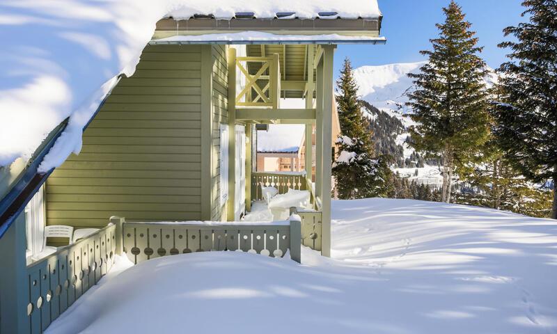 Ski verhuur Chalet 4 kamers 8 personen (Confort 110m²) - Les Chalets de Flaine Hameau - Maeva Home - Flaine - Buiten zomer