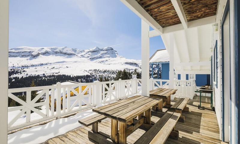Ski verhuur Chalet 7 kamers 12 personen (Confort 180m²) - Les Chalets de Flaine Hameau - Maeva Home - Flaine - Buiten zomer
