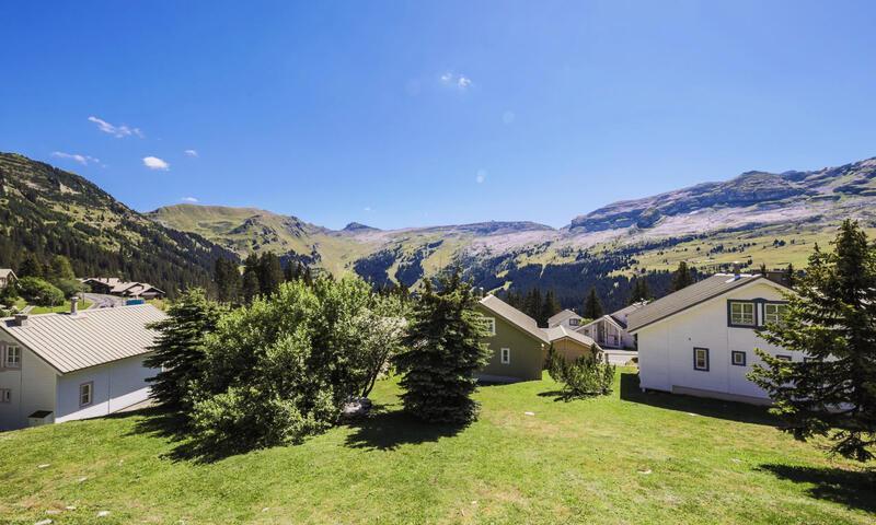 Holiday in mountain resort 3 room chalet 8 people (Confort 84m²) - Les Chalets de Flaine Hameau - MH - Flaine - Summer outside