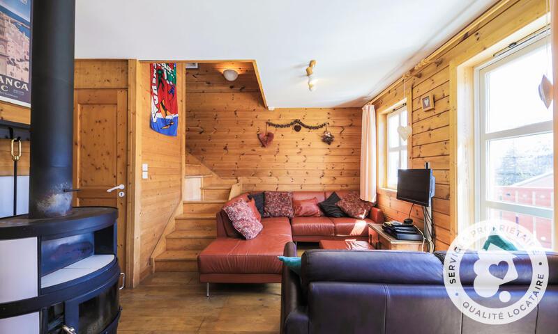 Каникулы в горах Шале 3 комнат 6 чел. (Confort 70m²) - Les Chalets de Flaine Hameau - MH - Flaine - Салон