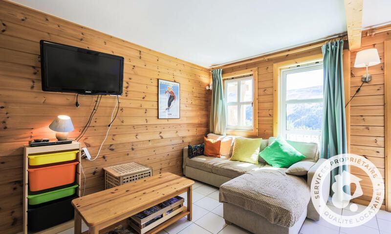 Location au ski Chalet 3 pièces 8 personnes (Confort 84m²) - Les Chalets de Flaine Hameau - MH - Flaine - Séjour